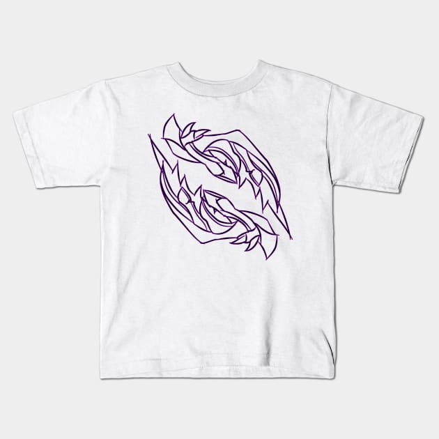 Kha'zix Claws Kids T-Shirt by DeLyss-Iouz